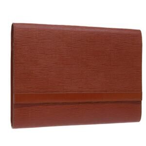 LOUIS VUITTON Epi Volga Briefcase Brown
